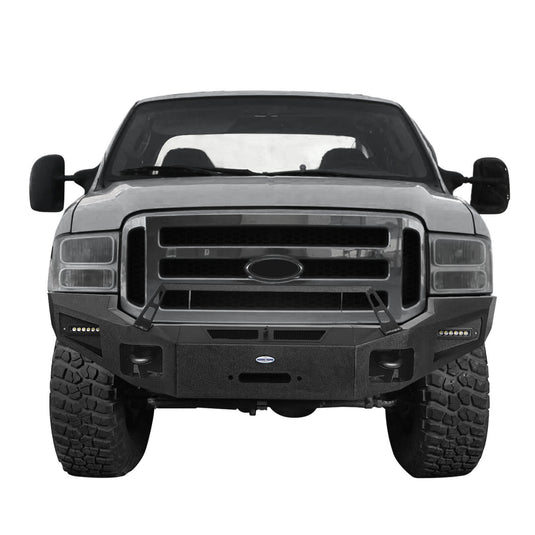2005-2007 Ford F-250 Discovery Ⅰ Offroad Front Bumper w/ Winch Plate BXG.8502 2