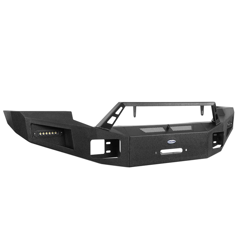 Load image into Gallery viewer, 2005-2007 Ford F-250 Discovery Ⅰ Offroad Front Bumper w/ Winch Plate BXG.8502 6