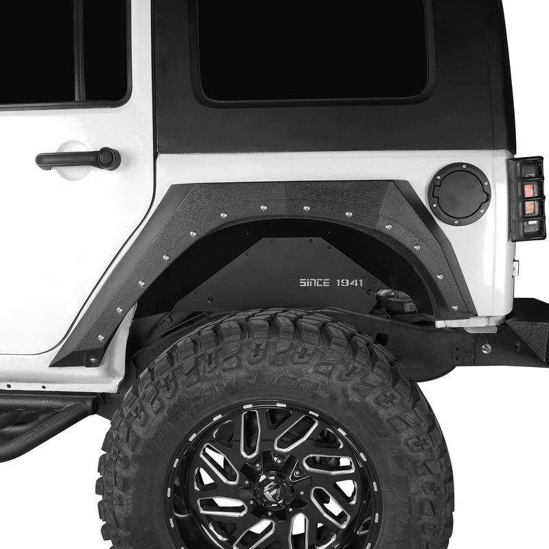 Load image into Gallery viewer, 2007-2018 Jeep Wrangler JK “SINCE 1941” Rear Wheel Well Liners BXG.2068-S 2
