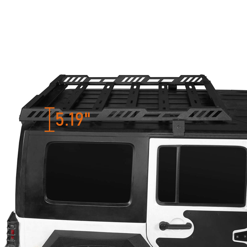 Load image into Gallery viewer, Cargo Roof Rack for 2007-2018 Jeep Wrangler JK 4-Door  BXG.2071-S 10