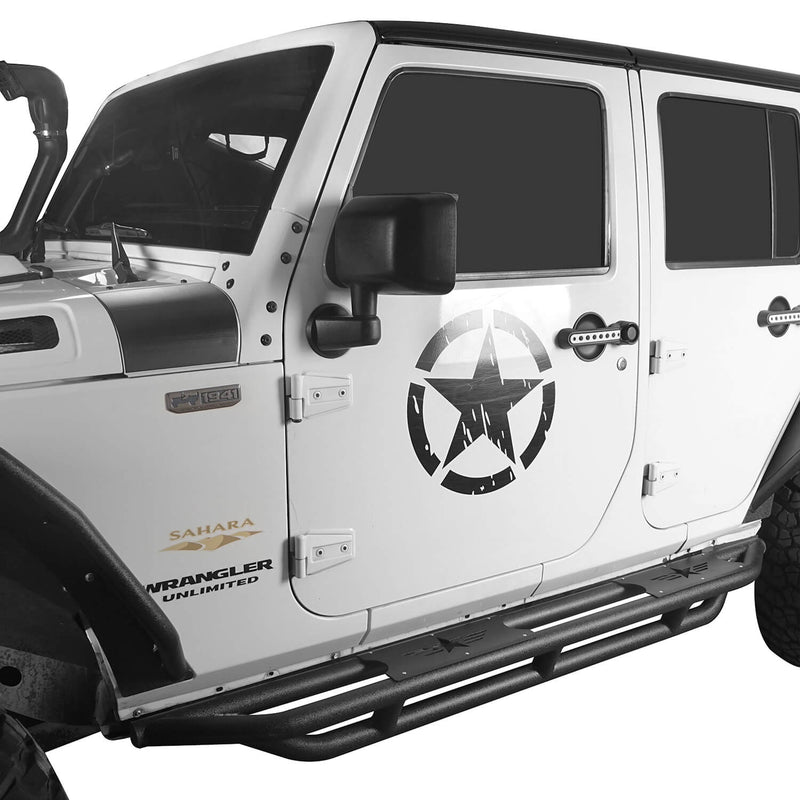 Load image into Gallery viewer, Jeep JK 4 Door Jeep Side Steps Jeep for 2007-2018 Jeep Wrangler JK bxg2026-1 10