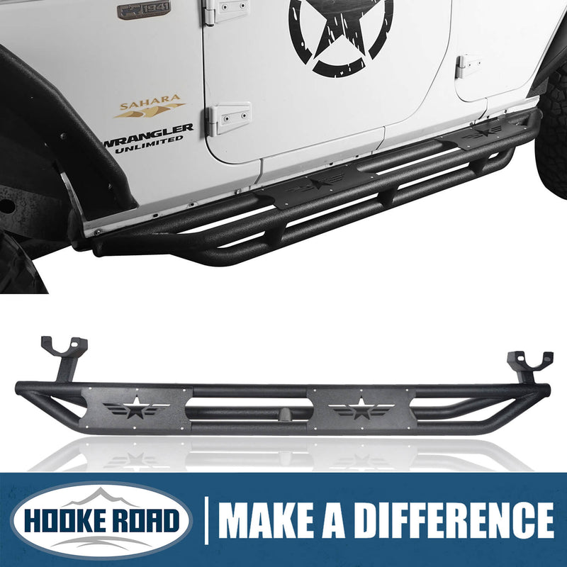 Load image into Gallery viewer, Jeep JK 4 Door Jeep Side Steps Jeep for 2007-2018 Jeep Wrangler JK bxg2026-1 1