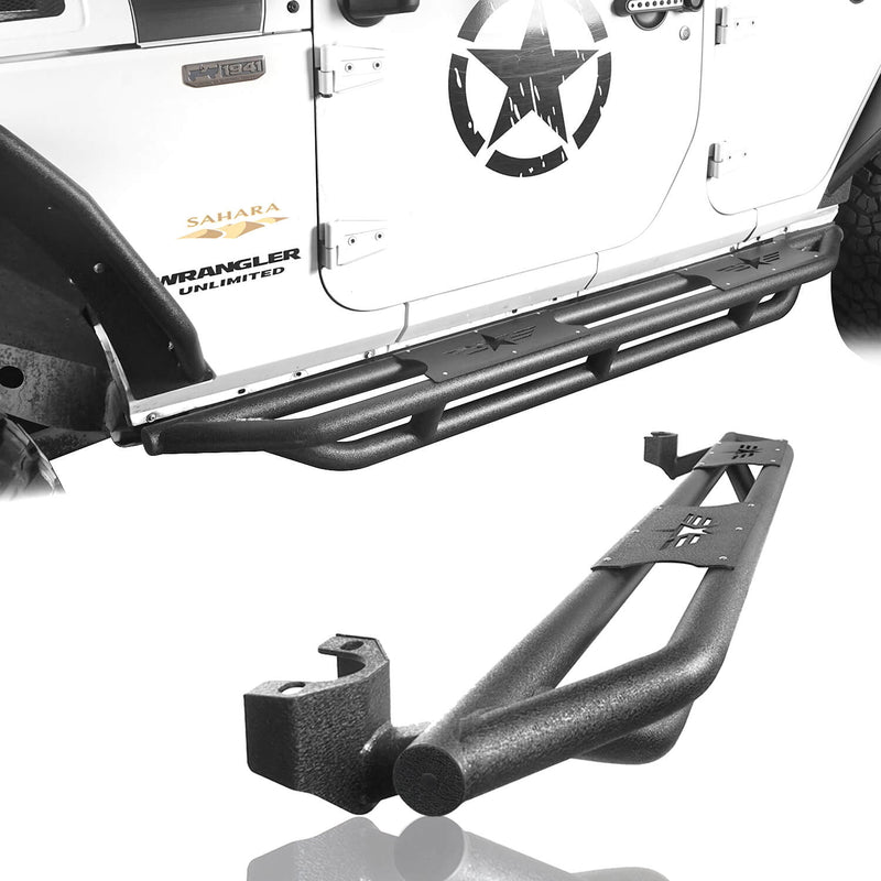 Load image into Gallery viewer, Jeep JK 4 Door Jeep Side Steps Jeep for 2007-2018 Jeep Wrangler JK bxg2026-1 4
