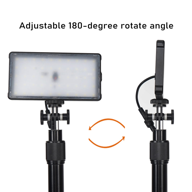 Load image into Gallery viewer, Hooke Road Outdoor LED Light Height Adjustable Camping Lamp with Pole System
