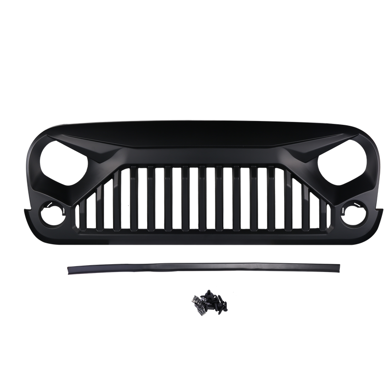 Load image into Gallery viewer, Hooke Road Opar Front Gladiator Grille Vander Grill for 2007-2018 Jeep Wrangler JK u-Box 3