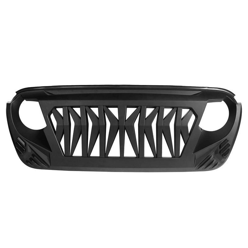 Load image into Gallery viewer, Hooke Road Jeep Wrangler Grille Replacement for Wrangler 2018-2021 JL and 2020-2021 Gladiator JT Jeep Wrangler Grill 2021 - Hooke Road-10