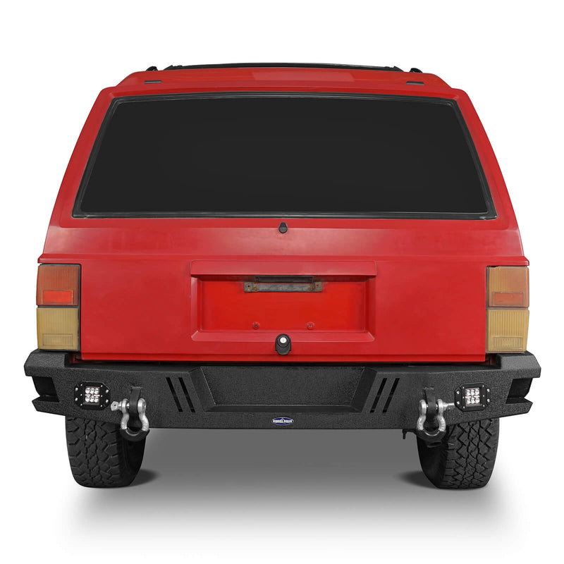 Load image into Gallery viewer, Jeep Cherokee XJ Rear Bumper XJ Rear Bumper with LED Floodlights for Jeep Cherokee BXG9031 3