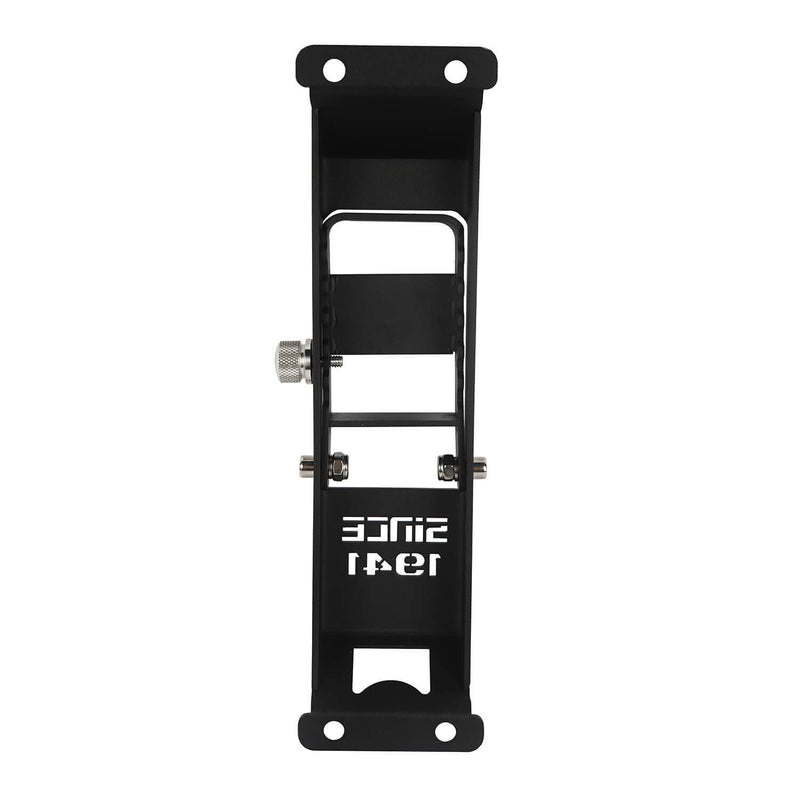 Load image into Gallery viewer, Hooke Road Opar Matte Black Metal Folding Door Hinge Steps w/ InchSince 1941 Inch for 2007-2018 Jeep Wrangler JK u-Box 5