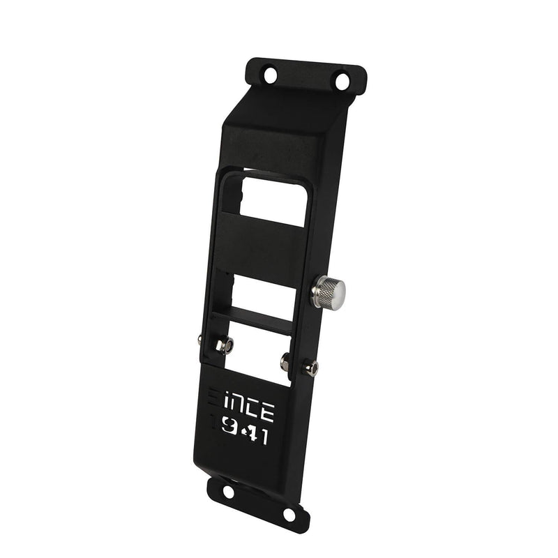 Load image into Gallery viewer, Hooke Road Opar Matte Black Metal Folding Door Hinge Steps w/ InchSince 1941 Inch for 2007-2018 Jeep Wrangler JK u-Box 7