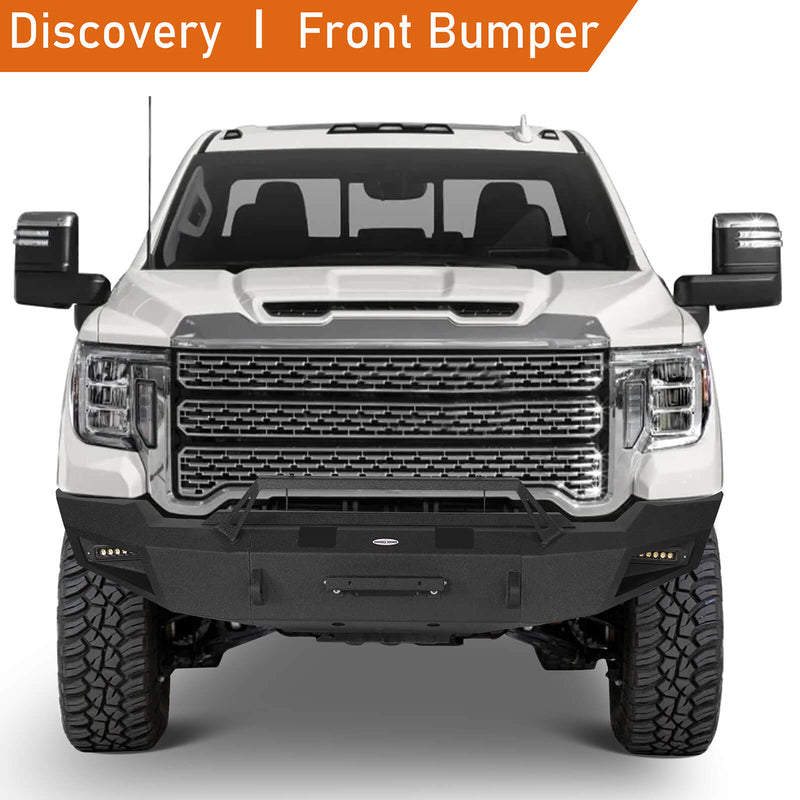 Load image into Gallery viewer, Aftermarket 20-23 GMC Sierra 2500HD Front Bumper with Winch Plate b9201 3