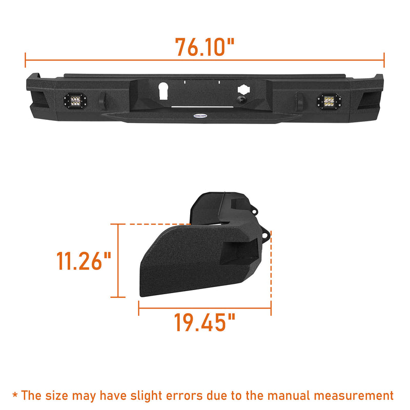 Load image into Gallery viewer, Aftermarket 20-23 GMC Sierra 2500HD Discovery Rear Bumper b9203 14