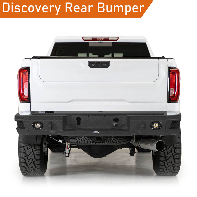 Load image into Gallery viewer, Aftermarket 20-23 GMC Sierra 2500HD Discovery Rear Bumper b9203 3