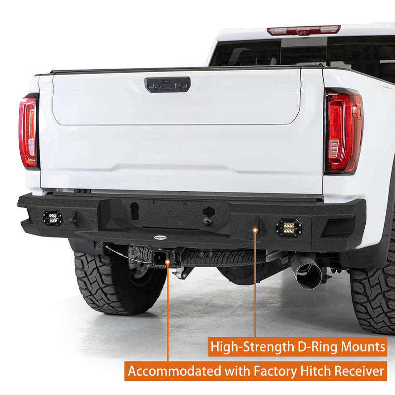 Load image into Gallery viewer, Aftermarket 20-23 GMC Sierra 2500HD Discovery Rear Bumper b9203 5