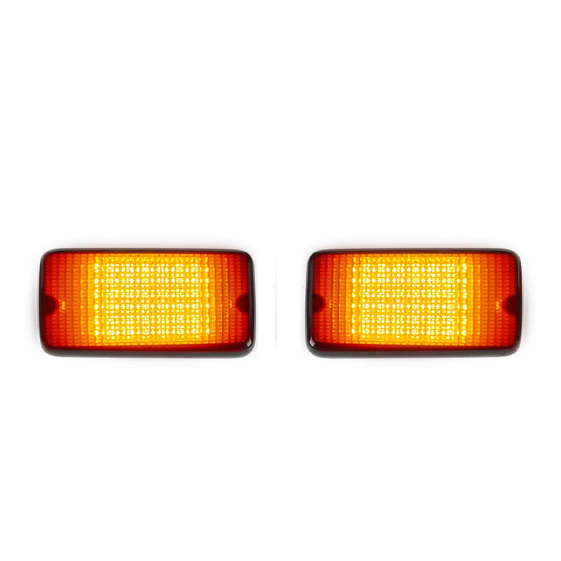 Load image into Gallery viewer, Hooke Road Amber/White Turn Signals 12V Upgraded version(97-06 Jeep Wrangler TJ)