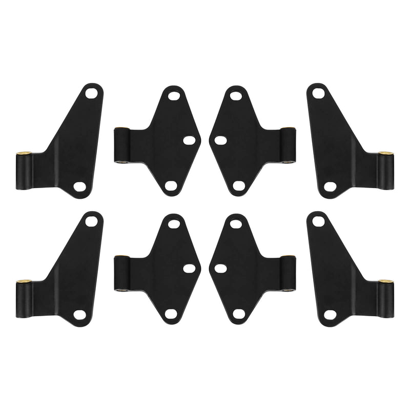 Load image into Gallery viewer, Black Body Door Hinge Set Replacement (07-18 Jeep Wrangler JK) - Hookeroad 6Black Body Door Hinge Set Replacement (07-18 Jeep Wrangler JK) - Hookeroad MMR.20090 6