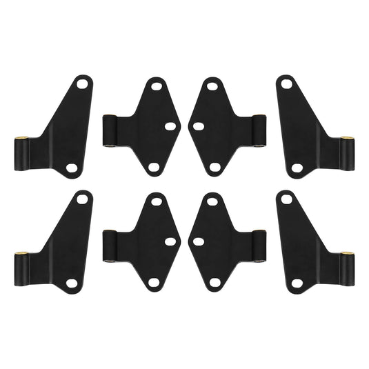Black Body Door Hinge Set Replacement (07-18 Jeep Wrangler JK) - Hookeroad 6Black Body Door Hinge Set Replacement (07-18 Jeep Wrangler JK) - Hookeroad MMR.20090 6