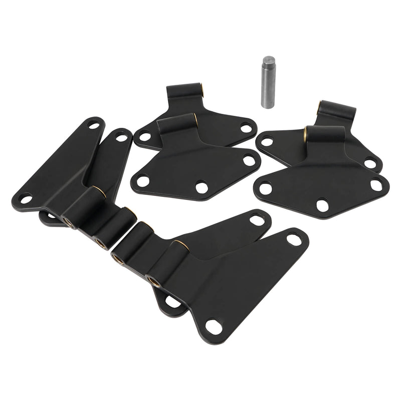 Load image into Gallery viewer, Black Body Door Hinge Set Replacement (07-18 Jeep Wrangler JK) - Hookeroad 7Black Body Door Hinge Set Replacement (07-18 Jeep Wrangler JK) - Hookeroad MMR.20090 7