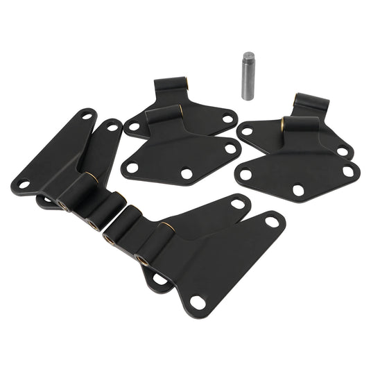 Black Body Door Hinge Set Replacement (07-18 Jeep Wrangler JK) - Hookeroad 7Black Body Door Hinge Set Replacement (07-18 Jeep Wrangler JK) - Hookeroad MMR.20090 7