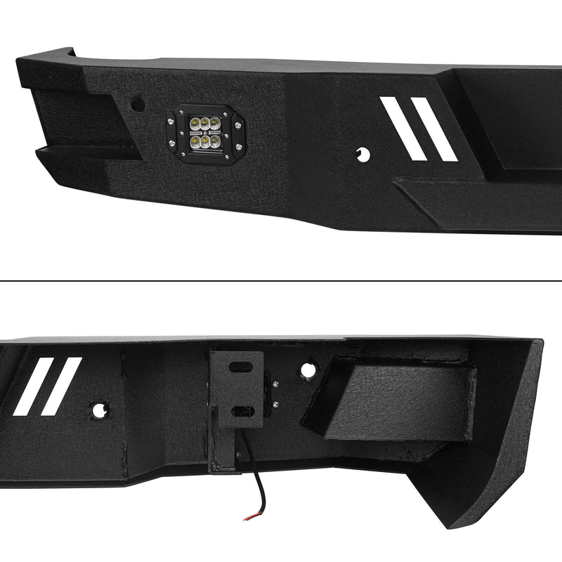 Load image into Gallery viewer, Hooke Road Chevrolet Rear Bumpers HR(07-18 Chevy Silverado 1500)