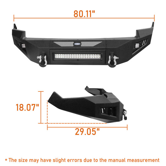 Dodge Ram 1500 aftermarket Front Bumper Ram Full Width Front Bumper for Dodge Ram 1500 B6201 13