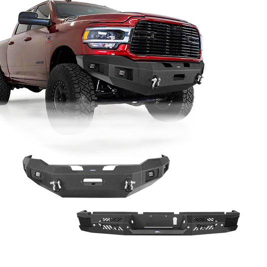 Hooke Road Front Bumper & Rear Bumper (19-24 Ram 2500 3500)
