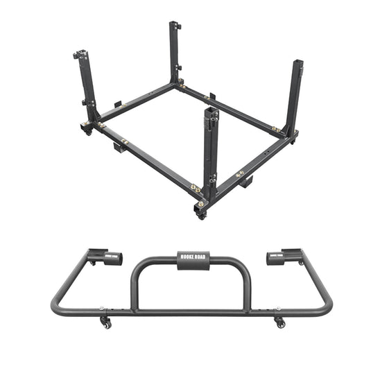 Hooke Road Door Rack & HardTop Carrier Storage Cart Kits(07-25 Jeep Wrangler JK & Wrangler JL 4 Door)
