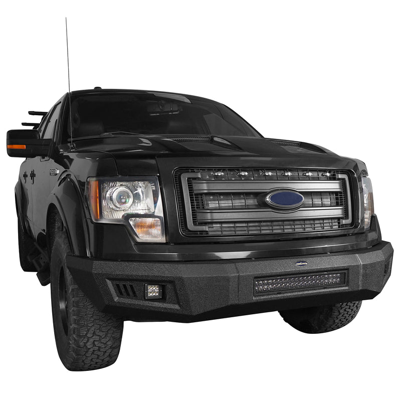 Load image into Gallery viewer, Hooke Road F150 Front Bumper for 2009-2014 Ford F-150 (Excluding Raptor) bxg8212 5