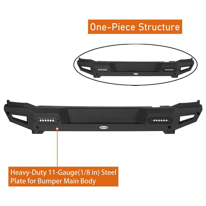 Load image into Gallery viewer, 21-23 Ford Bronco Aftermarket Offroad Rear Bumper (Excluding Raptor) b8910s 9