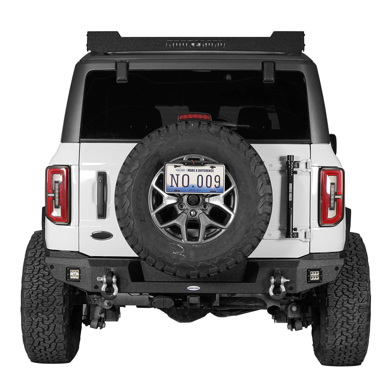 Load image into Gallery viewer, Ford Bronco Aftermarket Rear Bumper Classic Excluding Raptor b8909s 3