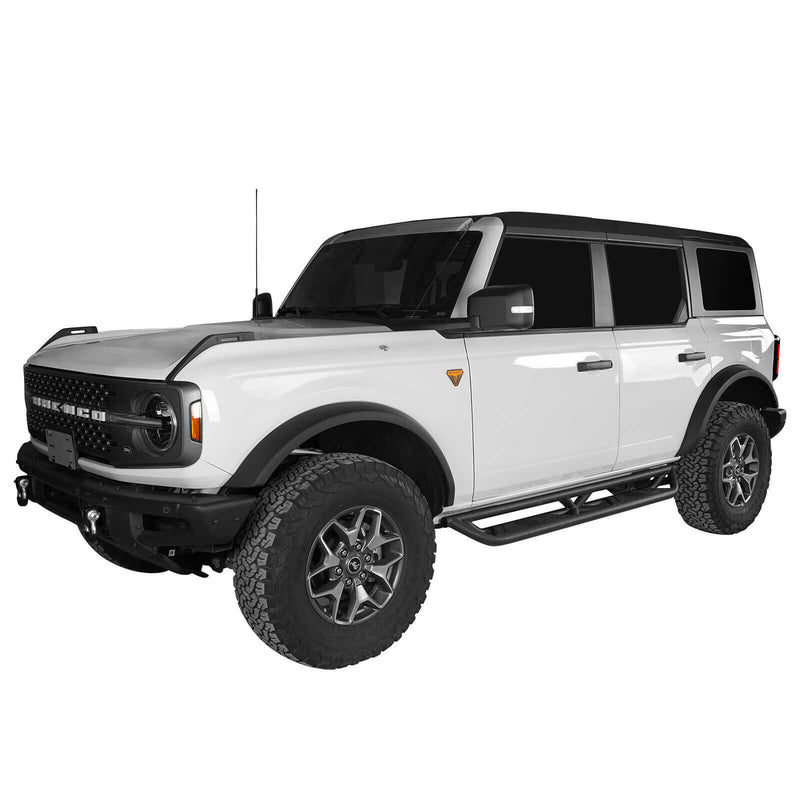 Load image into Gallery viewer, Ford Bronco Nerf Bars Side Step Running Boards (21-22 Models) - HookeRoad BXG.8903-S 3