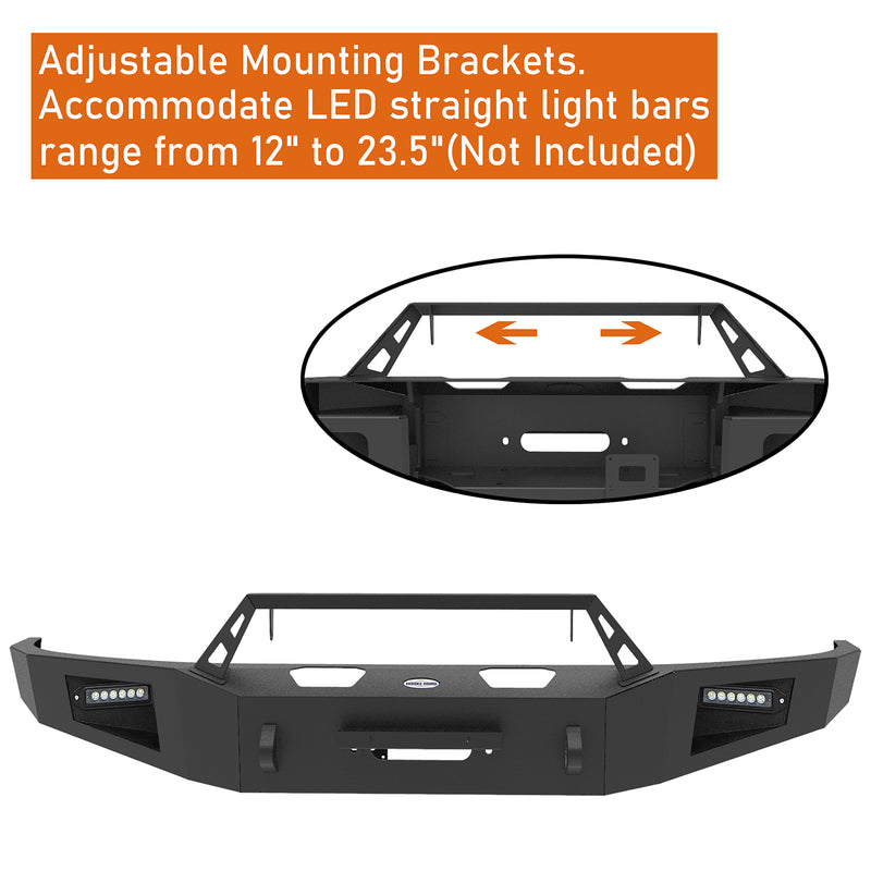 Load image into Gallery viewer, 2004-2008 Ford F-150 Aftermarket Front Winch Bumper Discovery Ⅰ - Hooke Road b8001 8