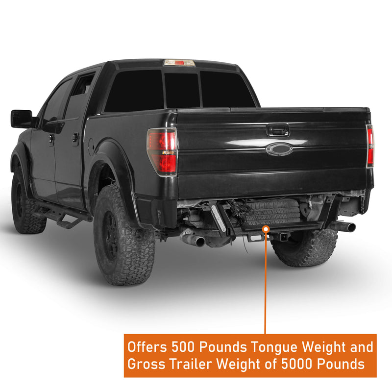 Load image into Gallery viewer, Ford Class III Aftermarket Receiver Hitch with 2" Square Receiver Opening ( 09-14 Ford F-150 )  b8214s 4