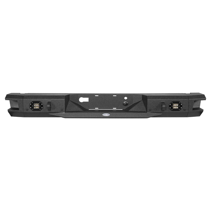 Load image into Gallery viewer, Pickup Discovery Rear Bumper w/ LED Floodlights (18-20 Ford F-150 (Excluding Raptor)) b8521s 10