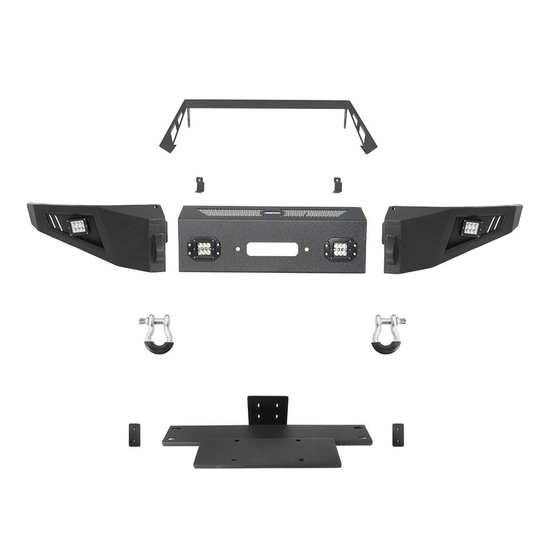 Load image into Gallery viewer, Hooke Road Front Bumper / Rear Bumper / Roof Rack(09-14 F-150 SuperCrew,Excluding Raptor)