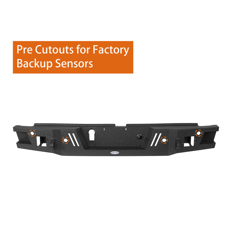 Load image into Gallery viewer, Ford 19-23 Ranger HR Rear Aftermarket Bumper Textured Black - Hooke Road b8802 4