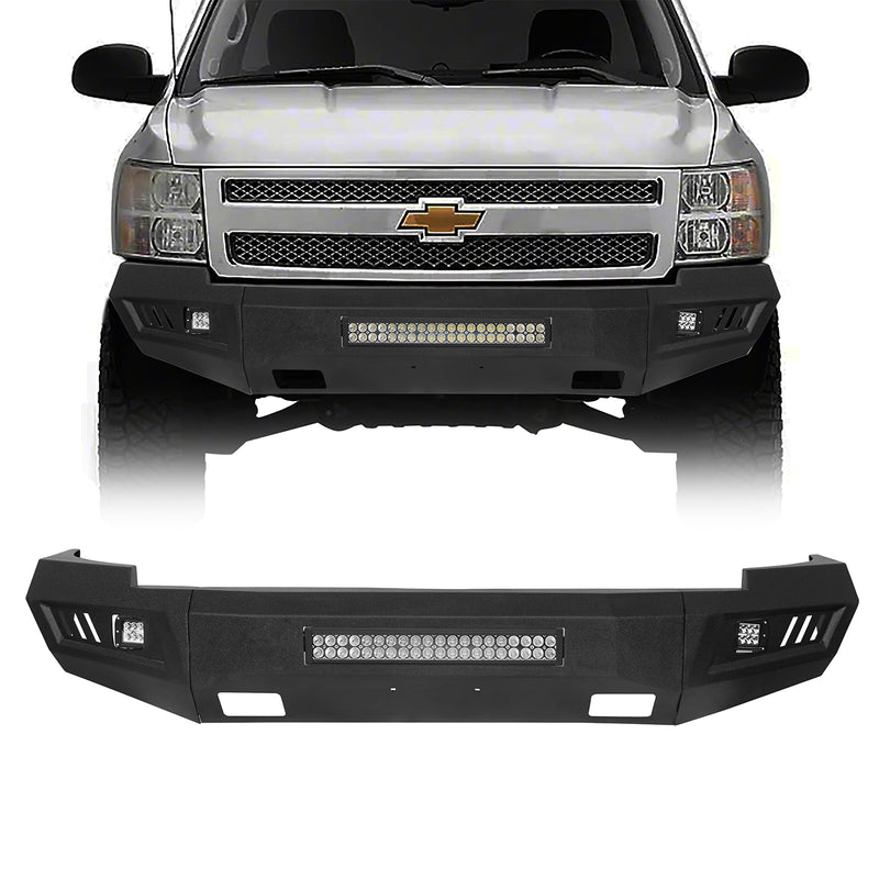 Load image into Gallery viewer, Hooke Road Front Bumper HR(07-13 Chevy Silverado 1500 Gen 2)