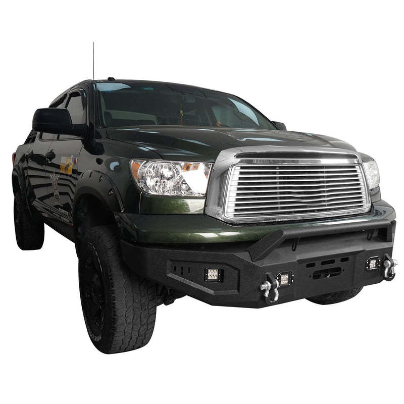 Load image into Gallery viewer, HookeRoad Tundra Front Bumper / Rear Bumper / Roof Rack for 2007-2013 Toyota Tundra Crewmax b5202+b5205+b5206 4