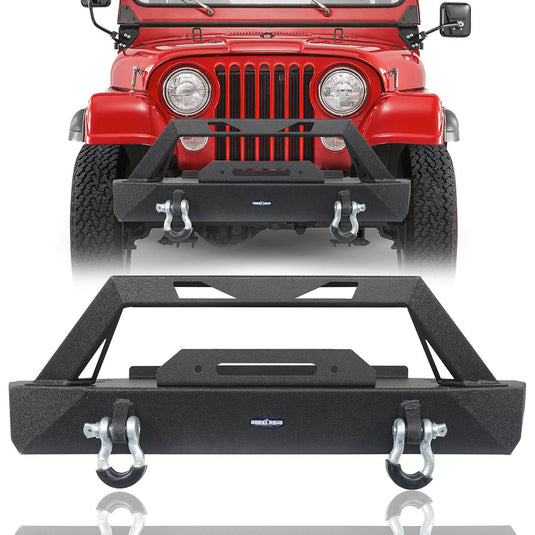 Hooke Road Front Bumper & Rear Bumper (76-86 Jeep Wrangler CJ5&CJ7)
