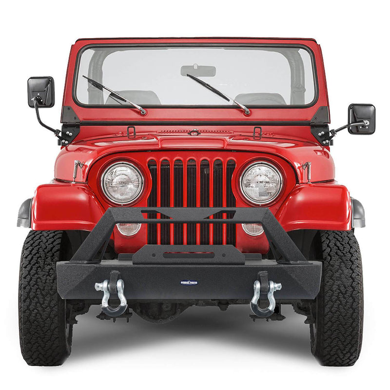Load image into Gallery viewer, Hooke Road Front Bumper & Rear Bumper (76-86 Jeep Wrangler CJ5&CJ7)
