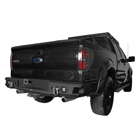 Hooke Road Front Bumper / Rear Bumper / Roof Rack(09-14 F-150 SuperCrew,Excluding Raptor)