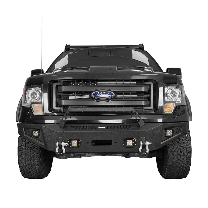 Load image into Gallery viewer, Hooke Road Front Bumper / Rear Bumper / Roof Rack(09-14 F-150 SuperCrew,Excluding Raptor)