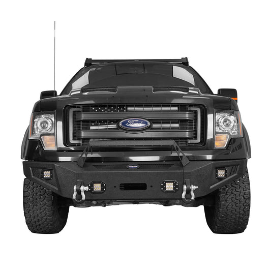 Hooke Road Front Bumper / Rear Bumper / Roof Rack(09-14 F-150 SuperCrew,Excluding Raptor)