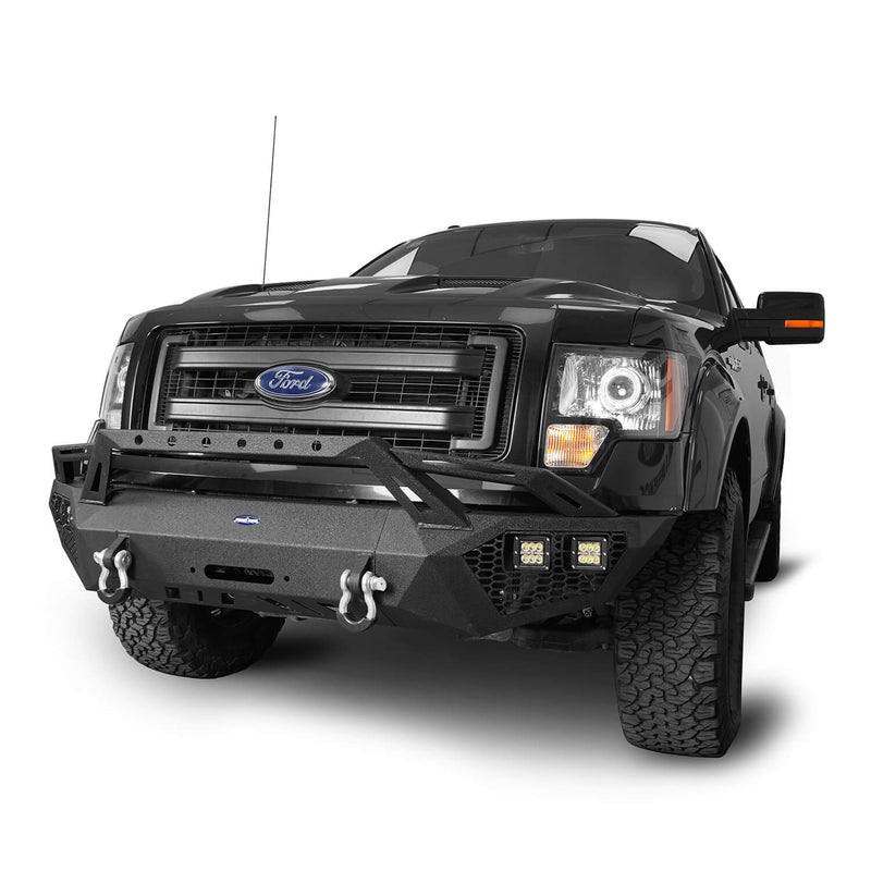 Load image into Gallery viewer, Hooke Road Front Bumper / Rear Bumper / Roof Rack(09-14 F-150 SuperCrew,Excluding Raptor)