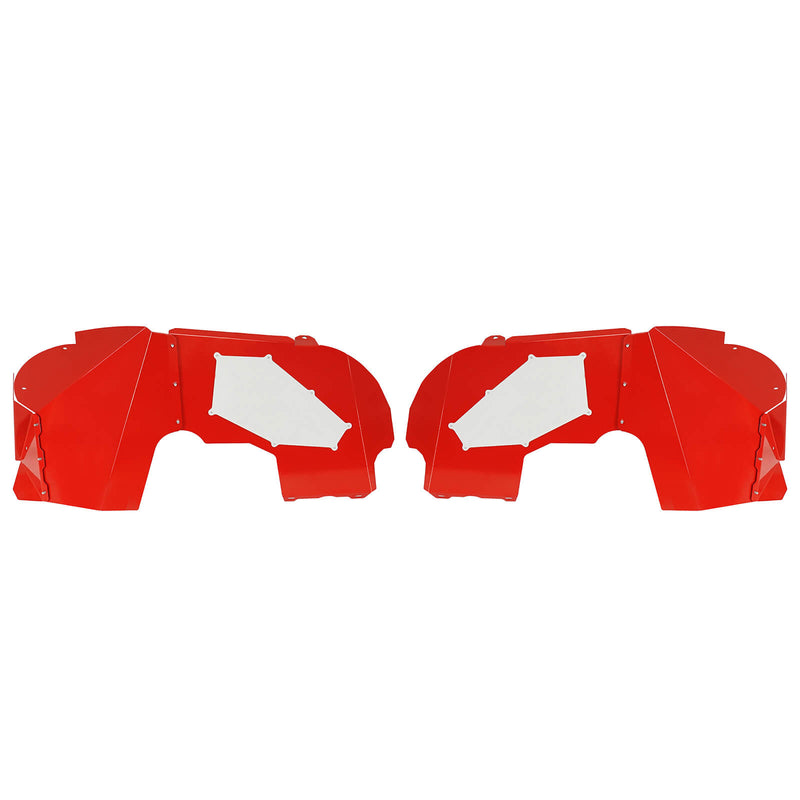 Load image into Gallery viewer, Hooke Road Jeep JL Front Inner Fender Liners for 2018-2021 Jeep Wrangler JL & 2020-2021 Jeep Gladiator JT Jeep Gladiator JT Front Inner Fender Liners BXG3026 7