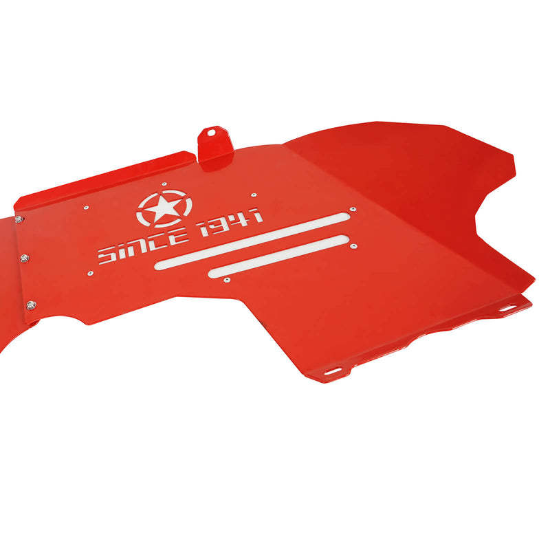 Load image into Gallery viewer, Hooke Road Jeep JL Front Inner Fender Liners for 2018-2021 Jeep Wrangler JL & 2020-2021 Jeep Gladiator JT Jeep Gladiator JT Front Inner Fender Liners BXG3026 8