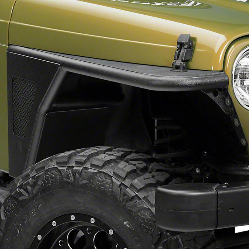Load image into Gallery viewer, Hooke Road Front & Rear Fender Flares Tubular Fenders(97-06 Jeep Wrangler TJ)