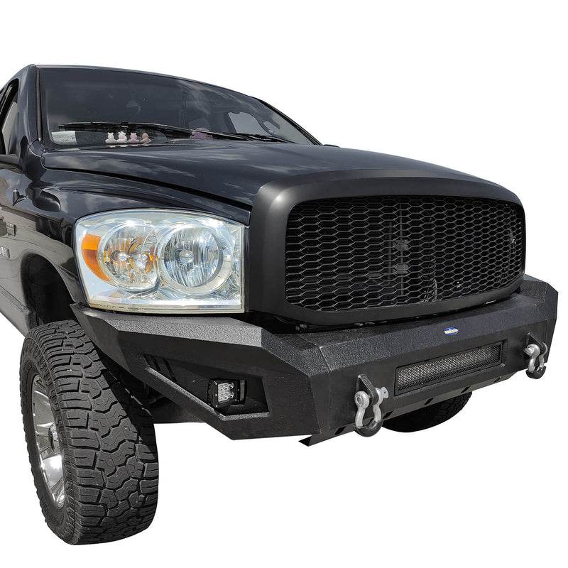 Load image into Gallery viewer, HookeRoad Ram 1500 Full width Front Bumper and Rear Bumper Combo for 2006-2008 Ram1500 BXG65016503-17