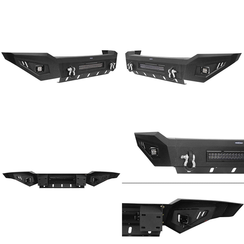 Load image into Gallery viewer, Hooke Road Full Width Front Bumper & Rear Bumper(06-08 Ram 1500) - HR