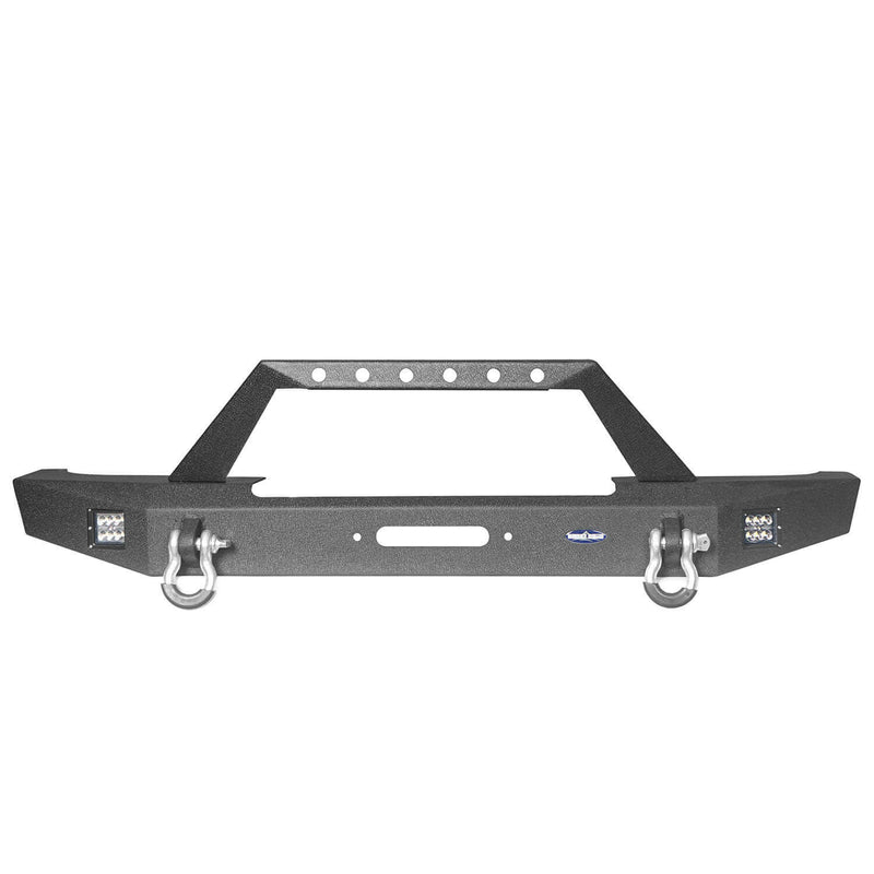 Load image into Gallery viewer, Hooke Road Full Width Front & Rear Bumper Combo(84-01 Jeep Cherokee XJ)