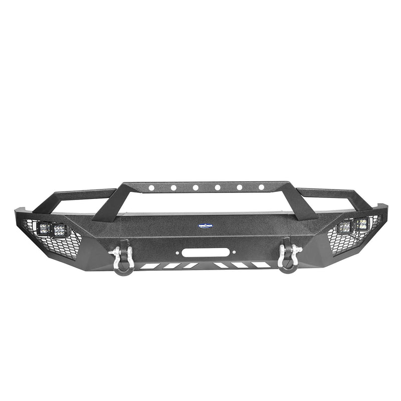 Load image into Gallery viewer, HookeRoad Tundra Full Width Front Bumper &amp; Rear Bumper for 2014-2021 Toyota Tundra b5000+b5003 9
